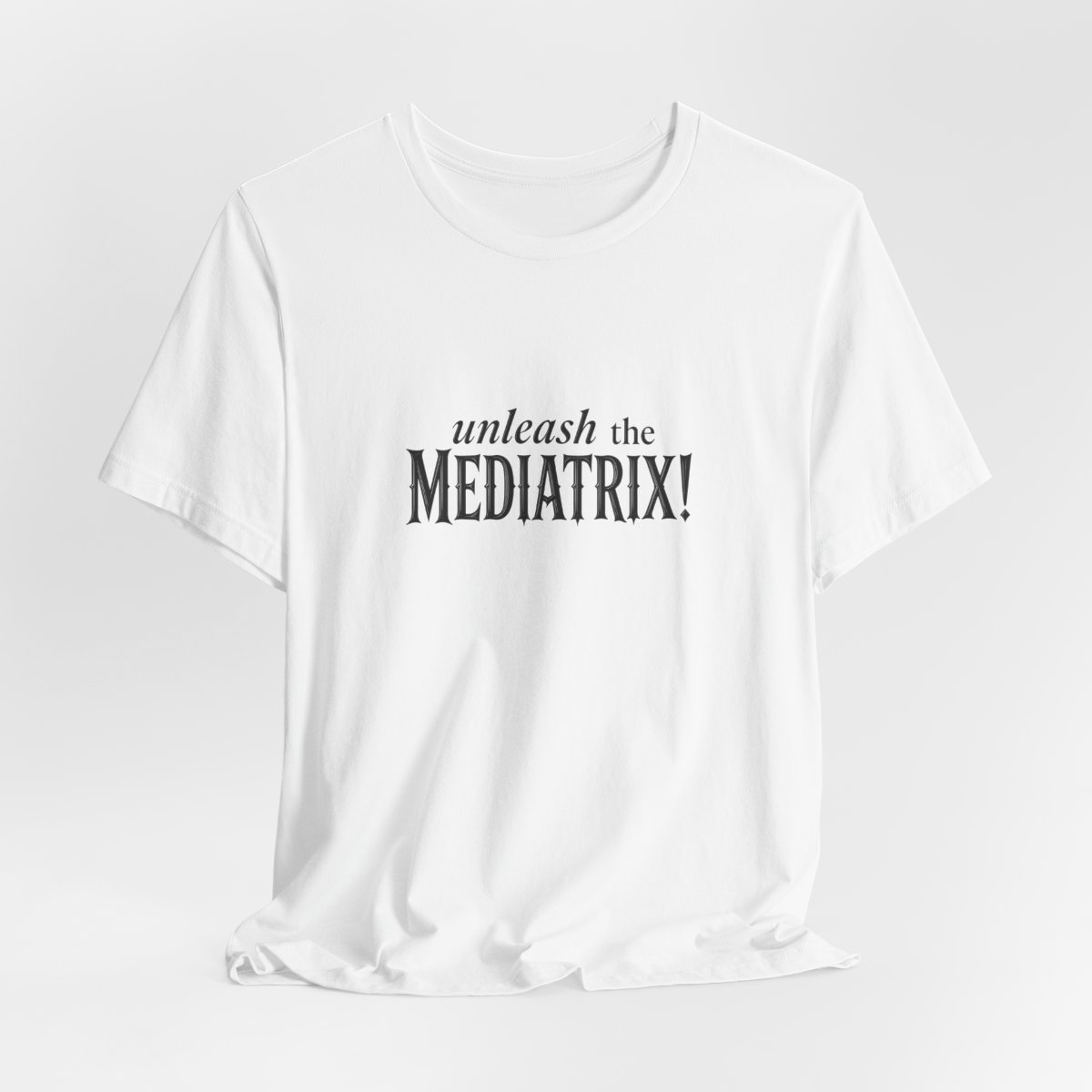 Mediatrix Tee hanging